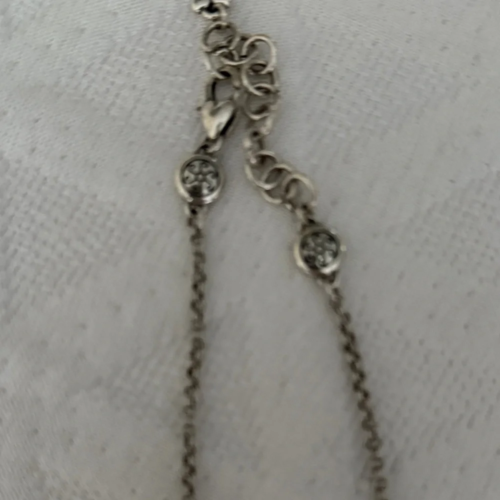 Brighton Silver Floral Necklace - Picture 3 of 3